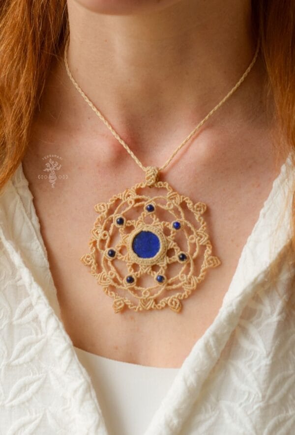 mandala necklace