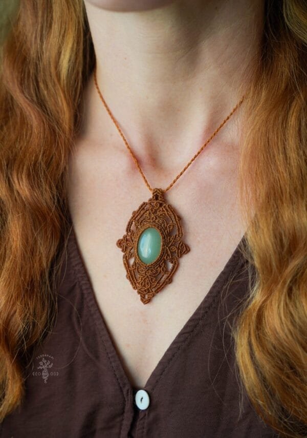 aventurine necklace
