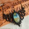 labradorite goddess necklace