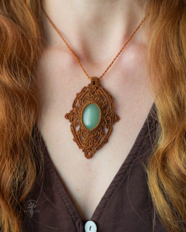 aventurine necklace