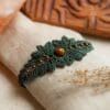 tiger eye macrame bracelet
