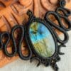 labradorite goddess necklace