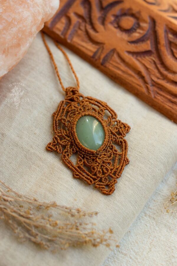 aventurine mother earth necklace