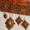 aventurine mother earth necklace