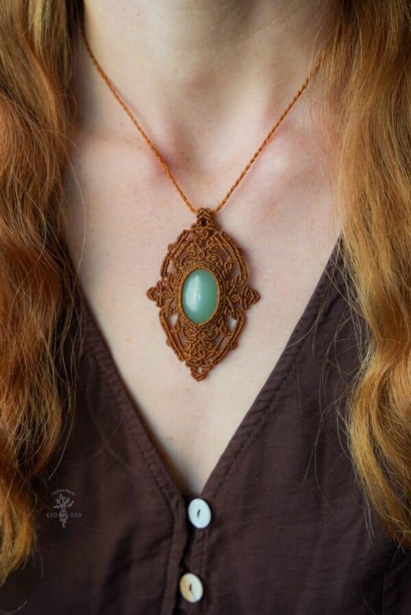 aventurine necklace