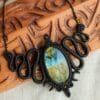 labradorite goddess necklace