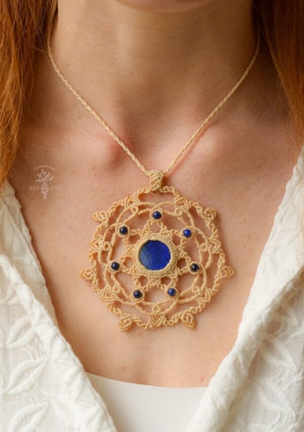 mandala necklace