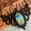 labradorite goddess necklace