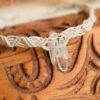 rock crystal handmade macrame choker