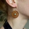 mandala earrings