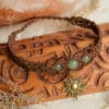 aventurine macrame sun choker