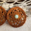 mandala earrings
