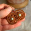 mandala earrings