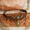 aventurine macrame sun choker