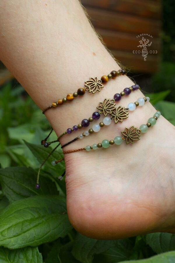 lotus anklet lotus anklet