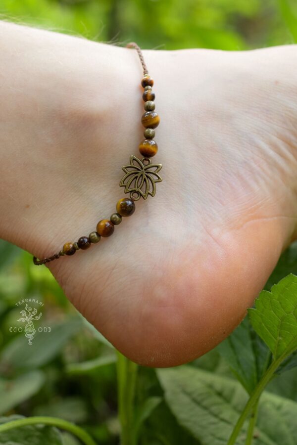 lotus anklet lotus anklet