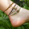 lotus anklet lotus anklet