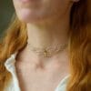 labradorite fairy choker