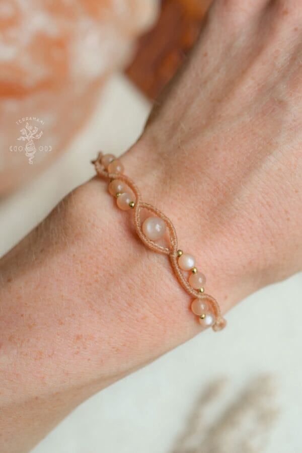 delicate macrame bracelets