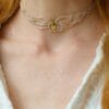 labradorite fairy choker