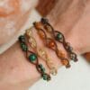 delicate macrame bracelets