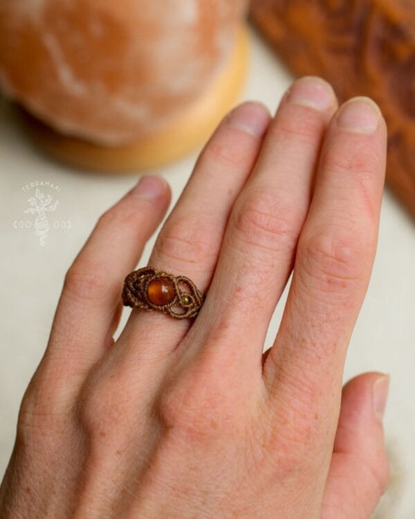macrame ring