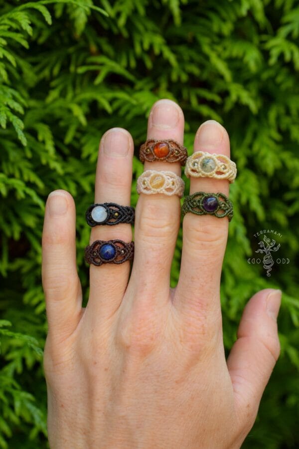 macrame ring