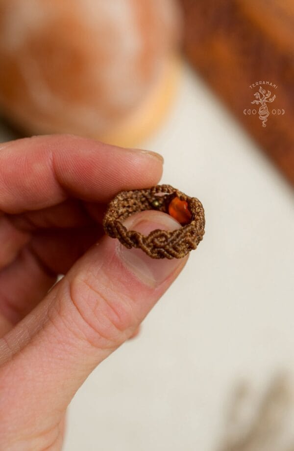 macrame ring