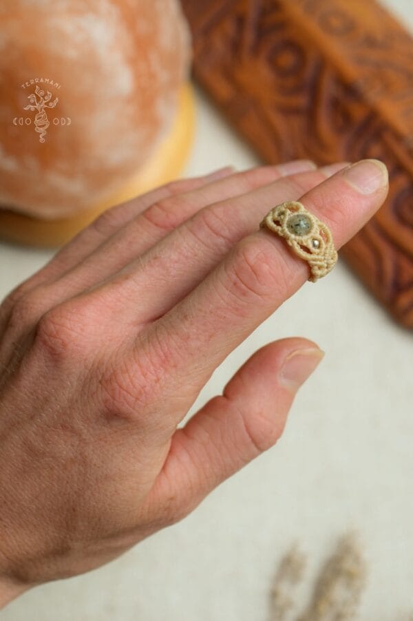 macrame ring