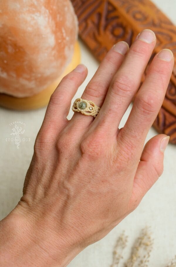 macrame ring