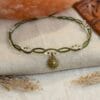 sun macrame choker