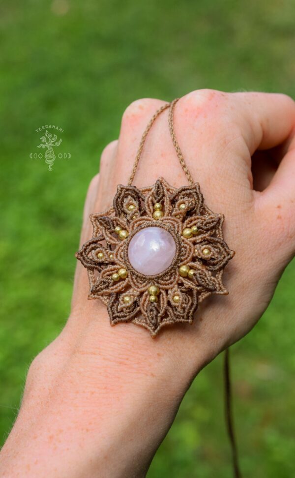 mandala necklace
