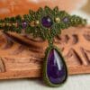 amethyst forest choker
