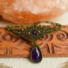 amethyst forest choker