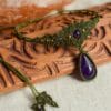 amethyst forest choker