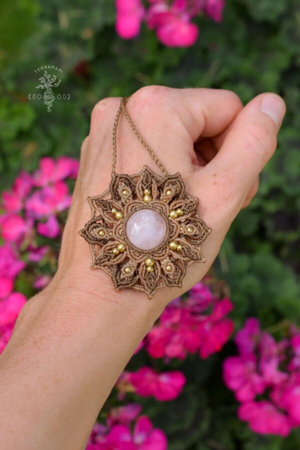 mandala necklace