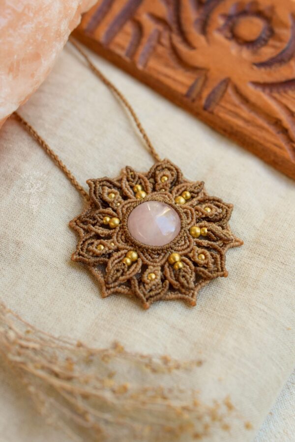 mandala necklace