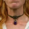 amethyst forest choker