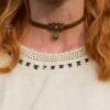 earthy boho sun choker