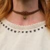 earthy boho sun choker