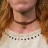 earthy boho sun choker