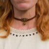 earthy boho sun choker
