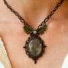 fern necklace