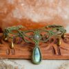 labradorite choker
