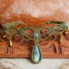 labradorite choker