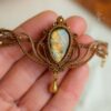 labradorite goddess choker