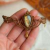 labradorite goddess choker