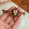 labradorite goddess choker