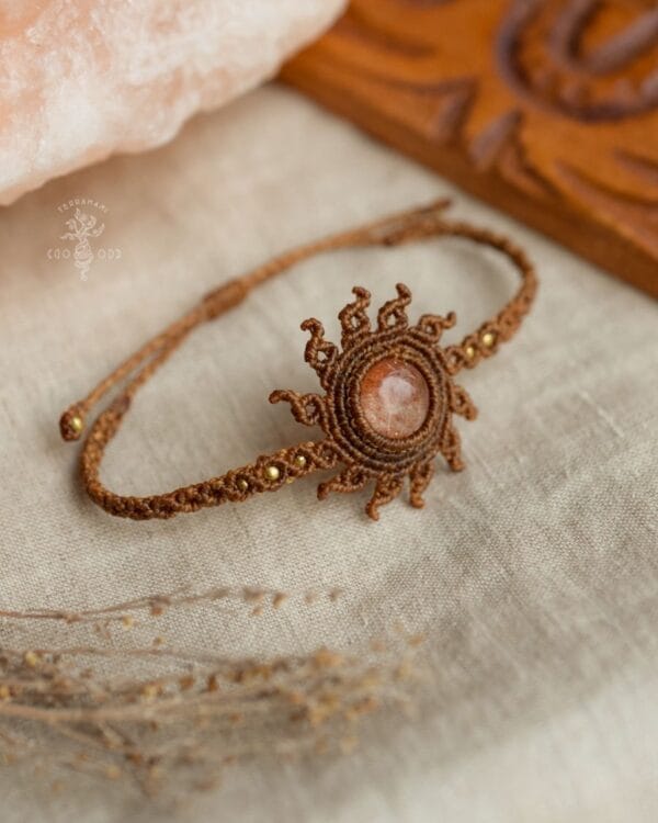 sunstone sun bracelet