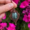 Magical druid Indian Agate necklace